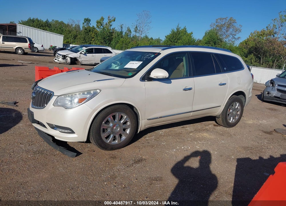 2013 BUICK ENCLAVE LEATHER VIN: 5GAKRCKD0DJ115652