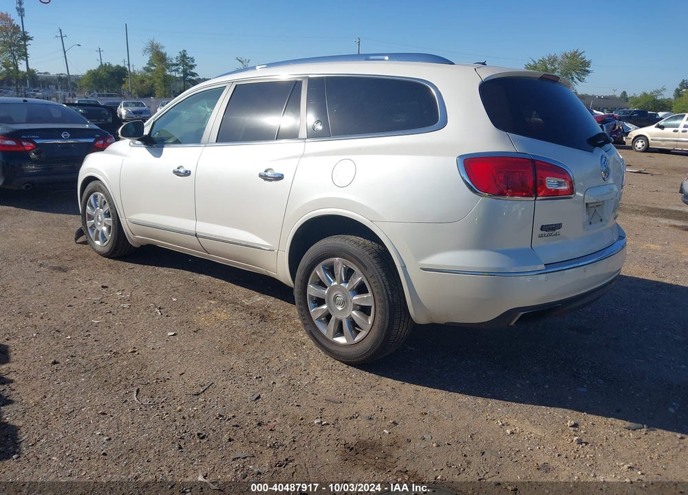 2013 BUICK ENCLAVE LEATHER VIN: 5GAKRCKD0DJ115652