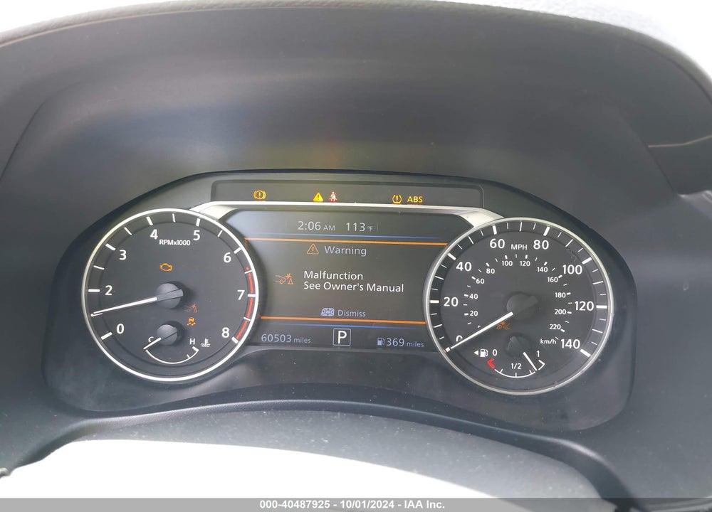 2019 NISSAN ALTIMA 2.5 SV VIN: 1N4BL4DV9KC203909