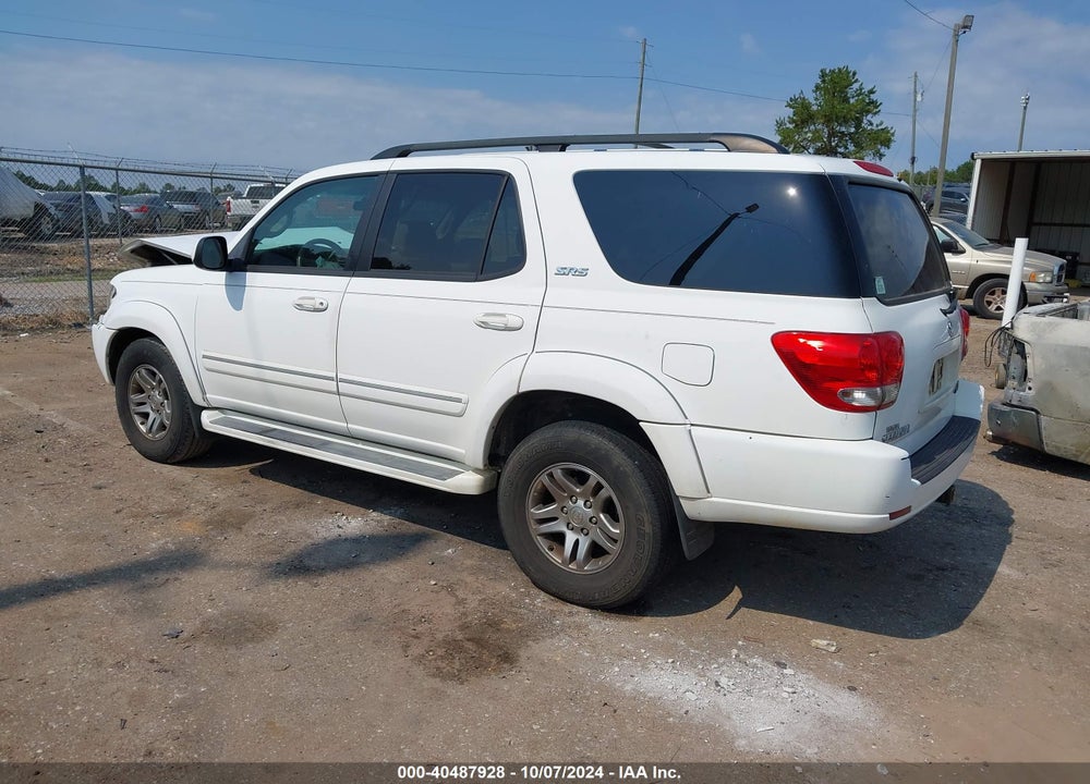 2007 TOYOTA SEQUOIA SR5 V8 VIN: 5TDZT34A17S298245
