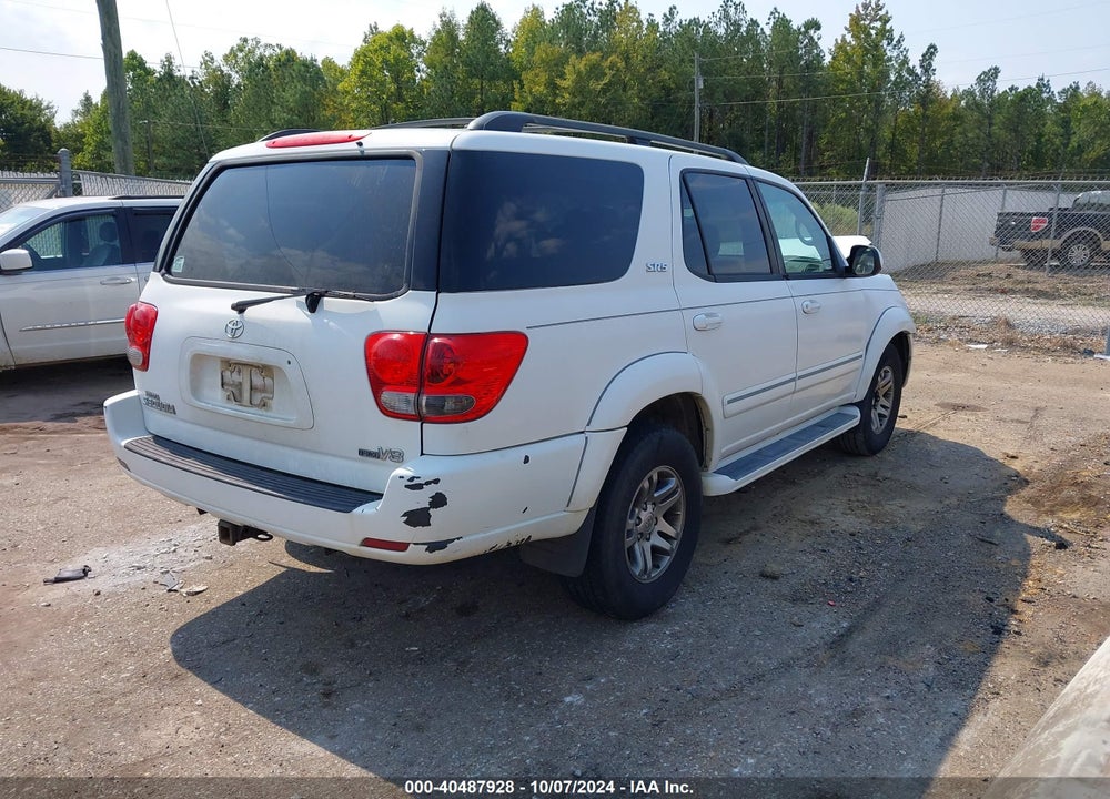 2007 TOYOTA SEQUOIA SR5 V8 VIN: 5TDZT34A17S298245