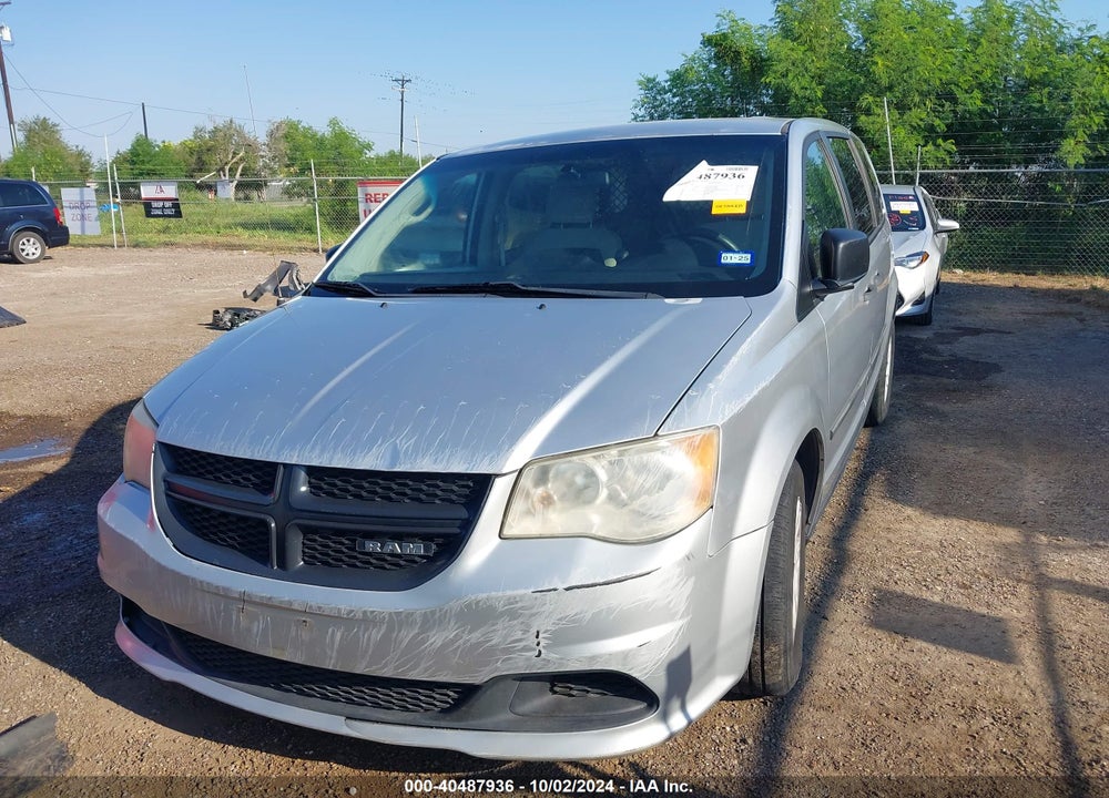 2012 RAM CARGO C/V VIN: 2C4JDGAG5CR318283