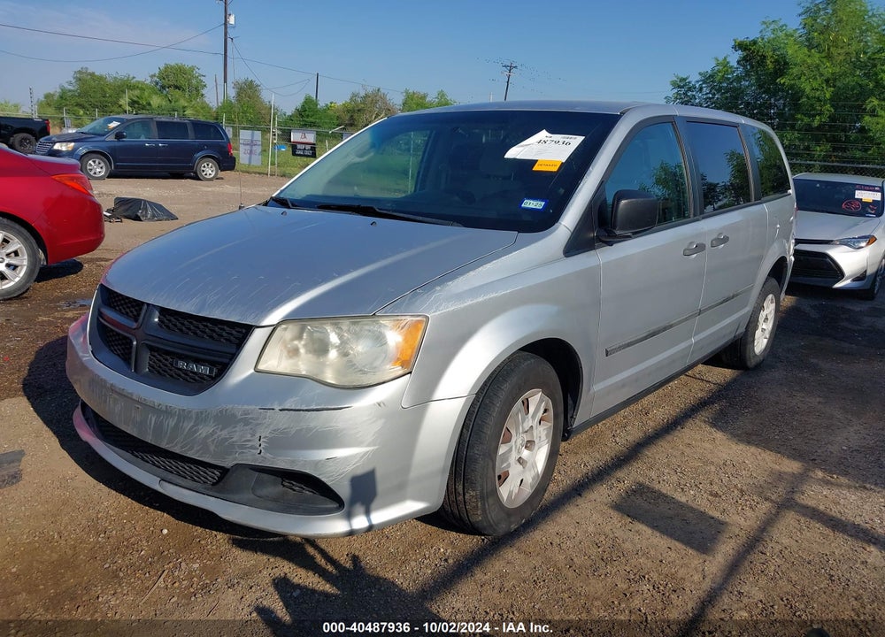 2012 RAM CARGO C/V VIN: 2C4JDGAG5CR318283