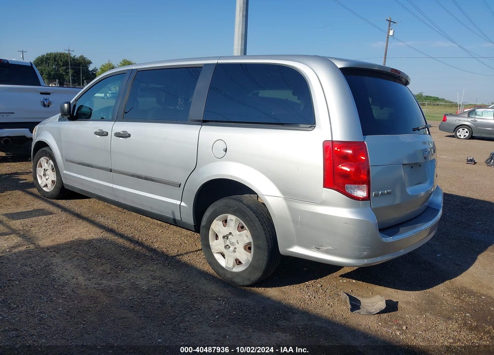 2012 RAM CARGO C/V VIN: 2C4JDGAG5CR318283