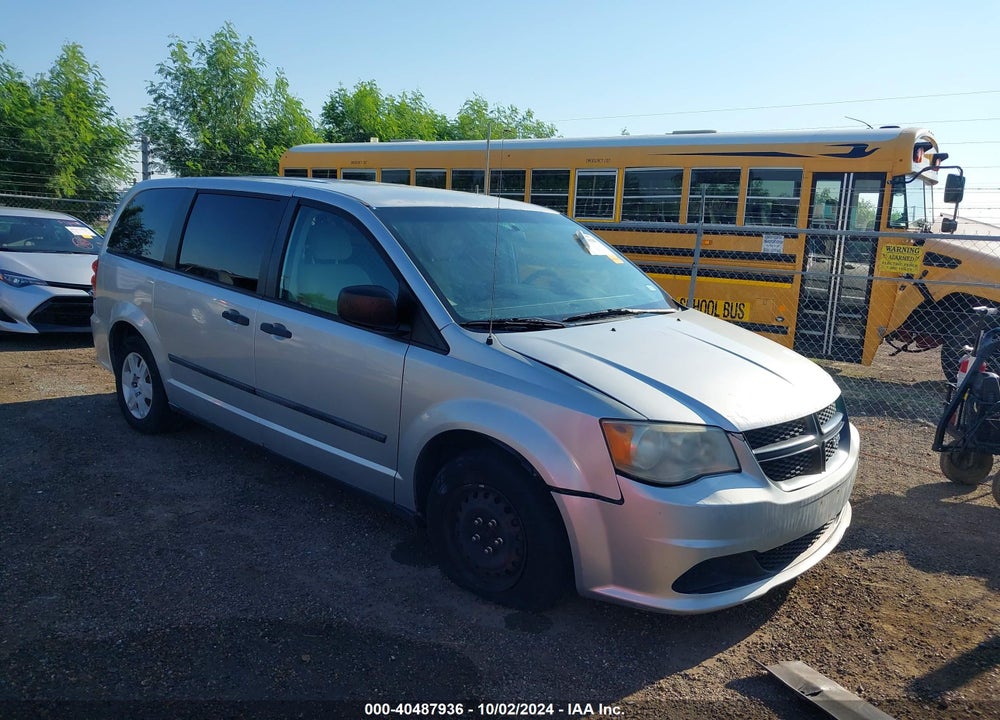 2012 RAM CARGO C/V VIN: 2C4JDGAG5CR318283