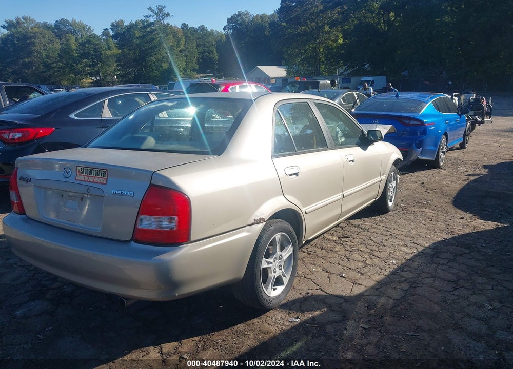 2002 MAZDA PROTEGE DX/ES/LX VIN: JM1BJ225620501942