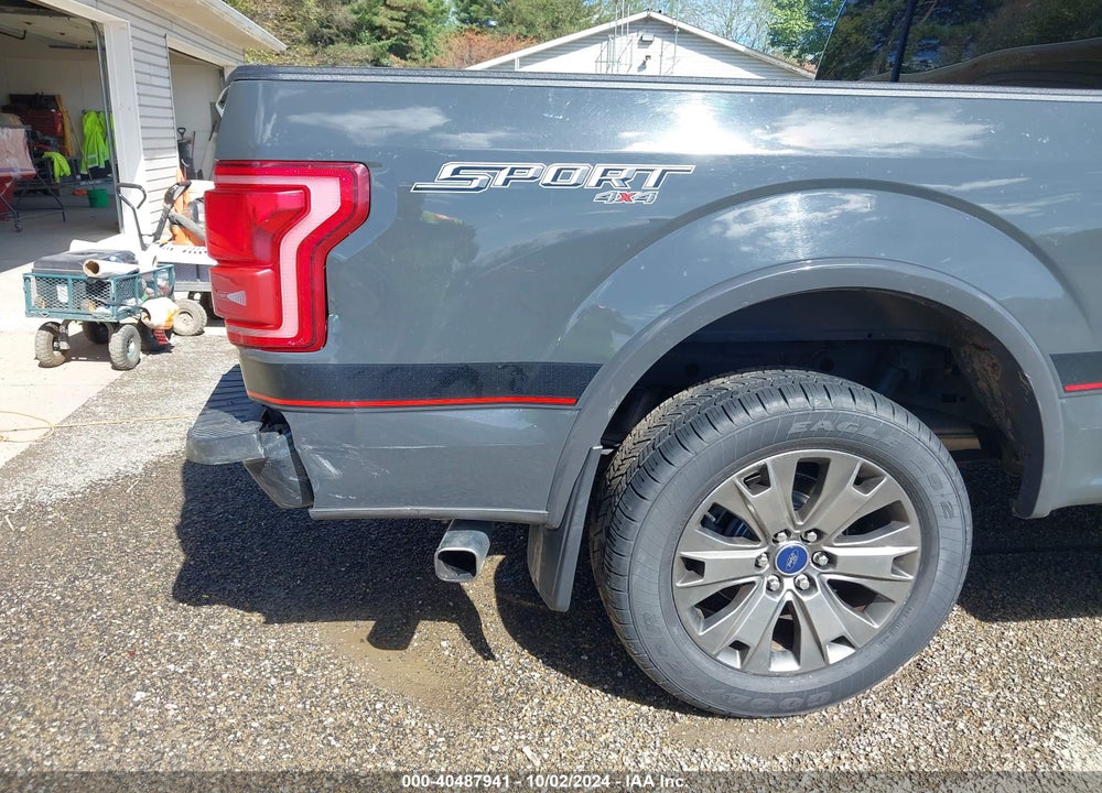 2016 FORD F-150 LARIAT VIN: 1FTEW1EG9GFC92707