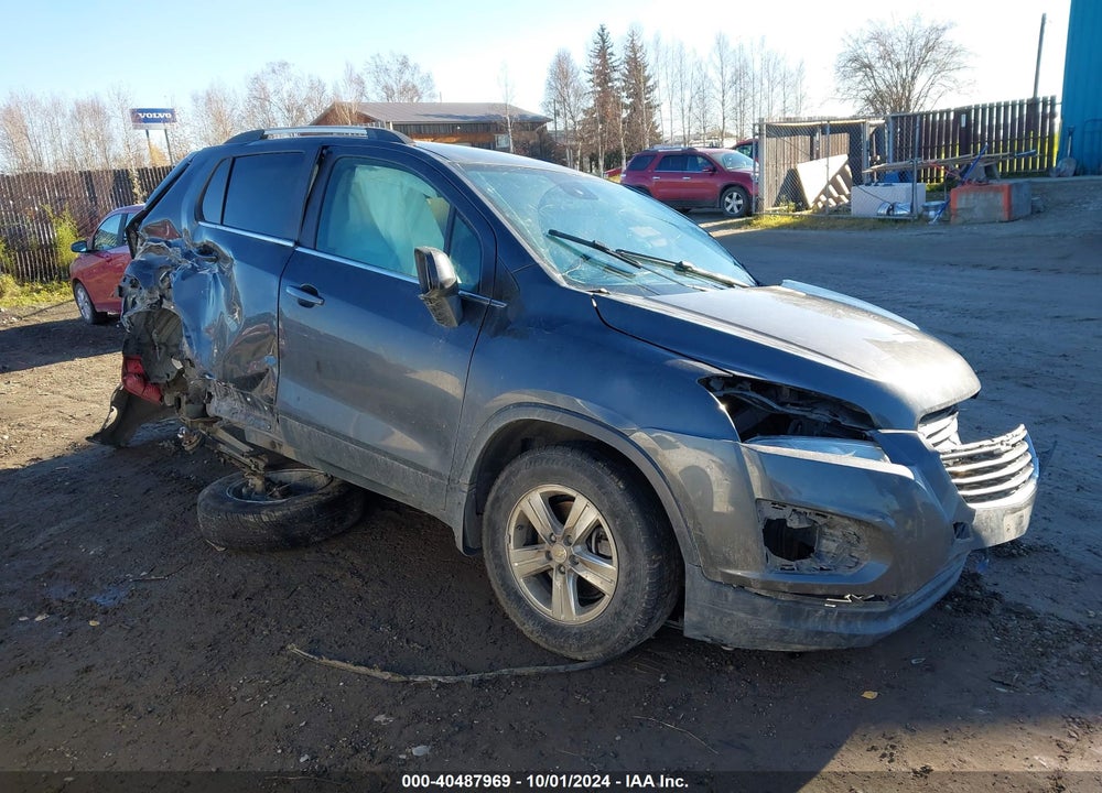 2016 CHEVROLET TRAX LT VIN: 3GNCJPSB1GL267105