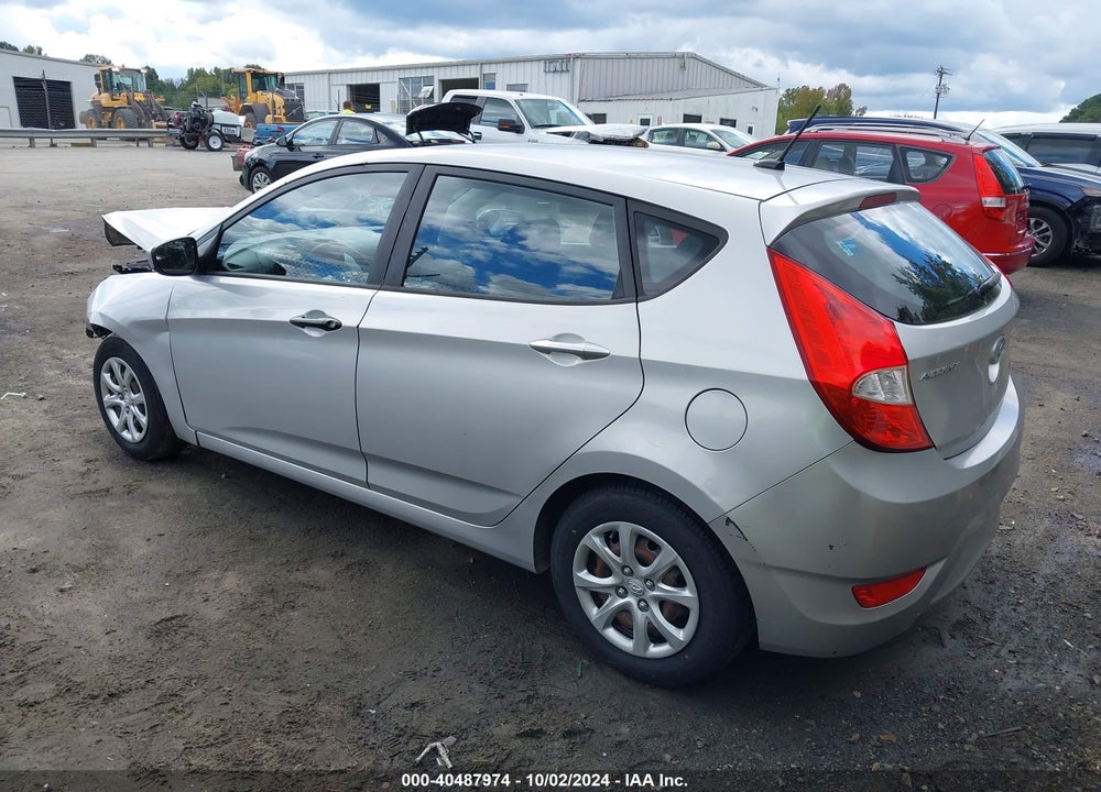 2014 HYUNDAI ACCENT GS VIN: KMHCT5AE3EU167623