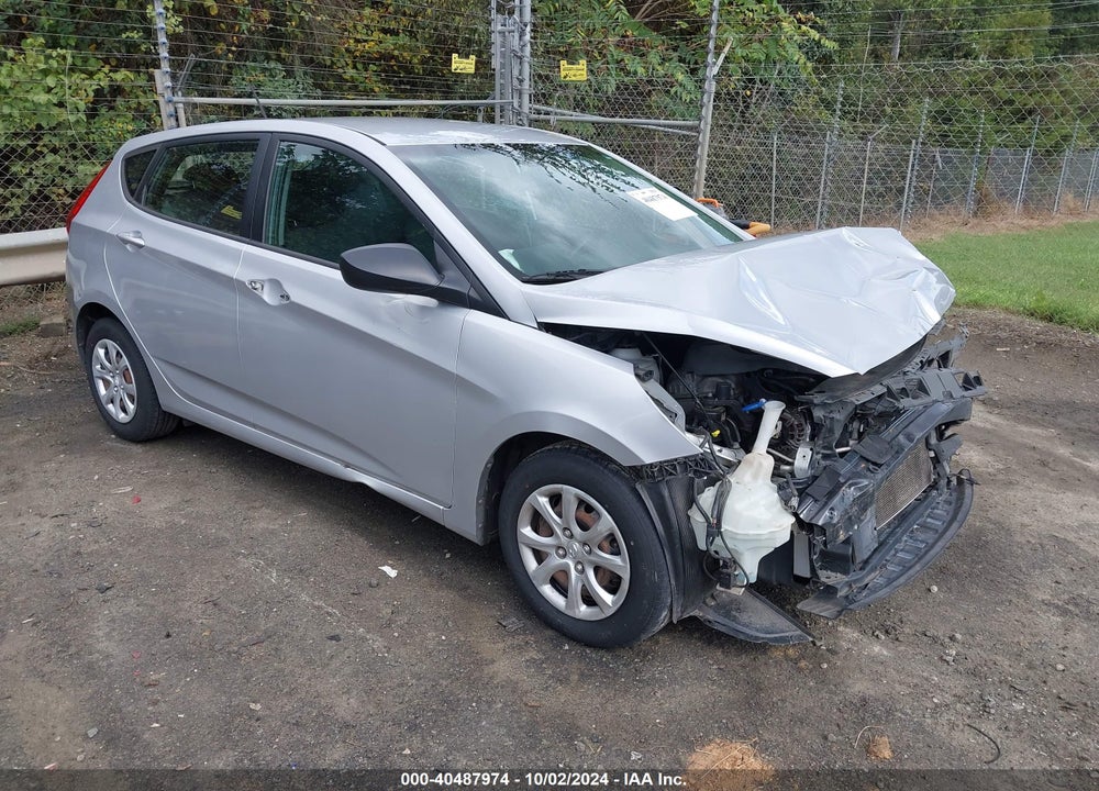 2014 HYUNDAI ACCENT GS VIN: KMHCT5AE3EU167623