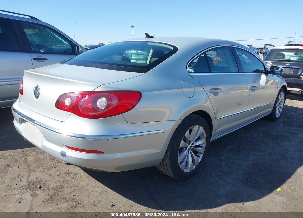 2010 VOLKSWAGEN CC SPORT VIN: WVWML9AN2AE503234