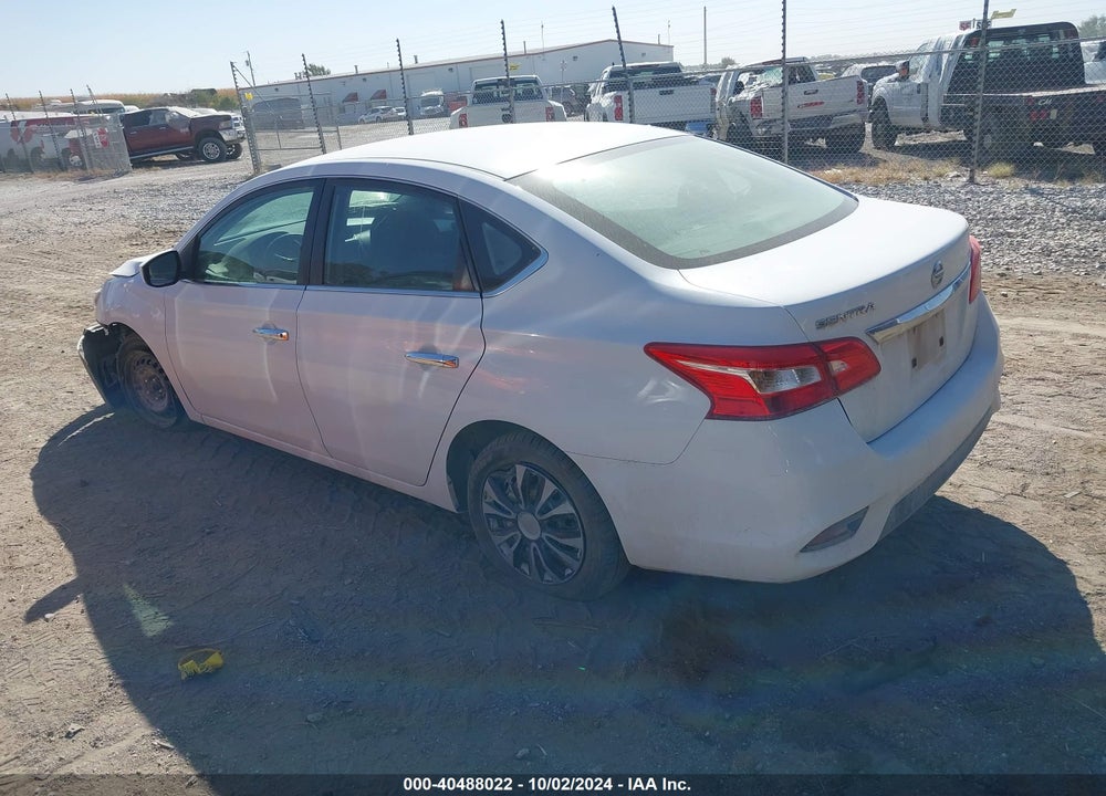 2019 NISSAN SENTRA S VIN: 3N1AB7AP9KY303115