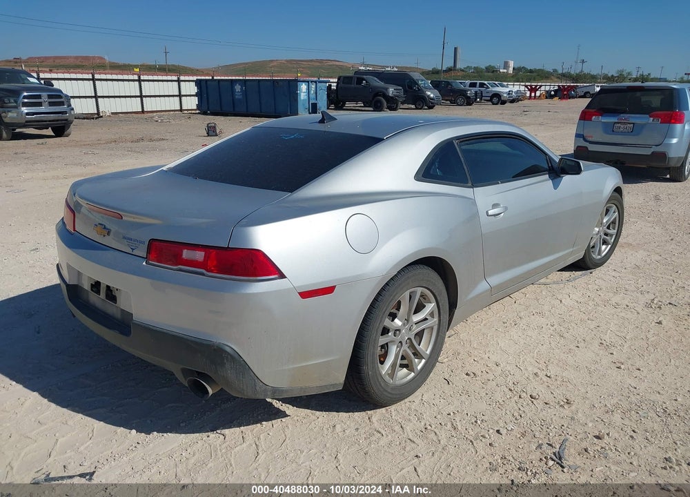 2015 CHEVROLET CAMARO 2LS VIN: 2G1FB1E37F9192618