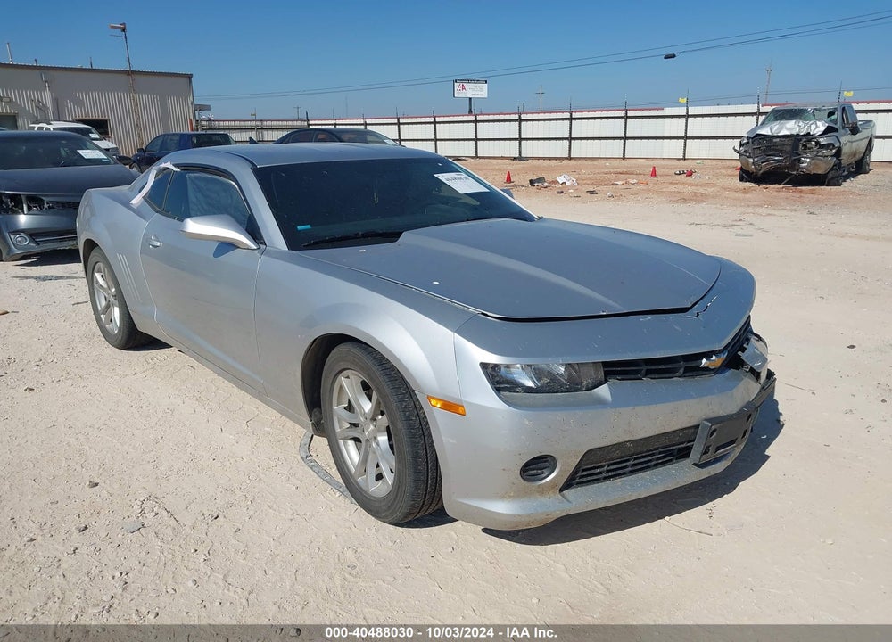 2015 CHEVROLET CAMARO 2LS VIN: 2G1FB1E37F9192618