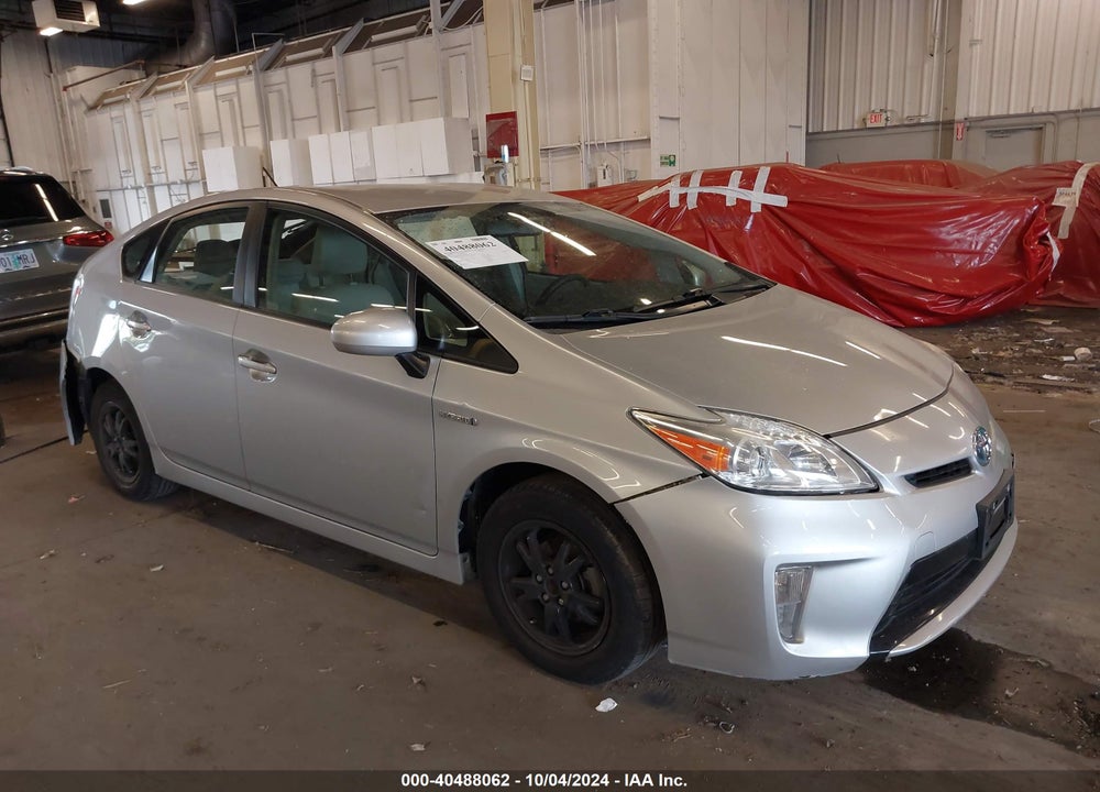 2014 TOYOTA PRIUS THREE VIN: JTDKN3DUXE1810164