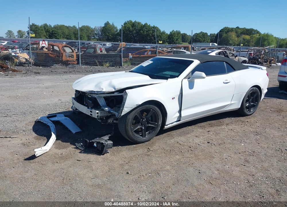 2020 CHEVROLET CAMARO RWD 1LT VIN: 1G1FB3DS9L0113072