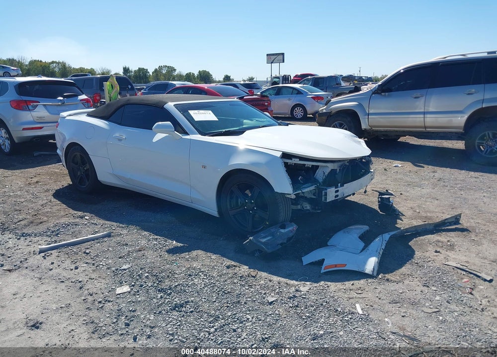 2020 CHEVROLET CAMARO RWD 1LT VIN: 1G1FB3DS9L0113072