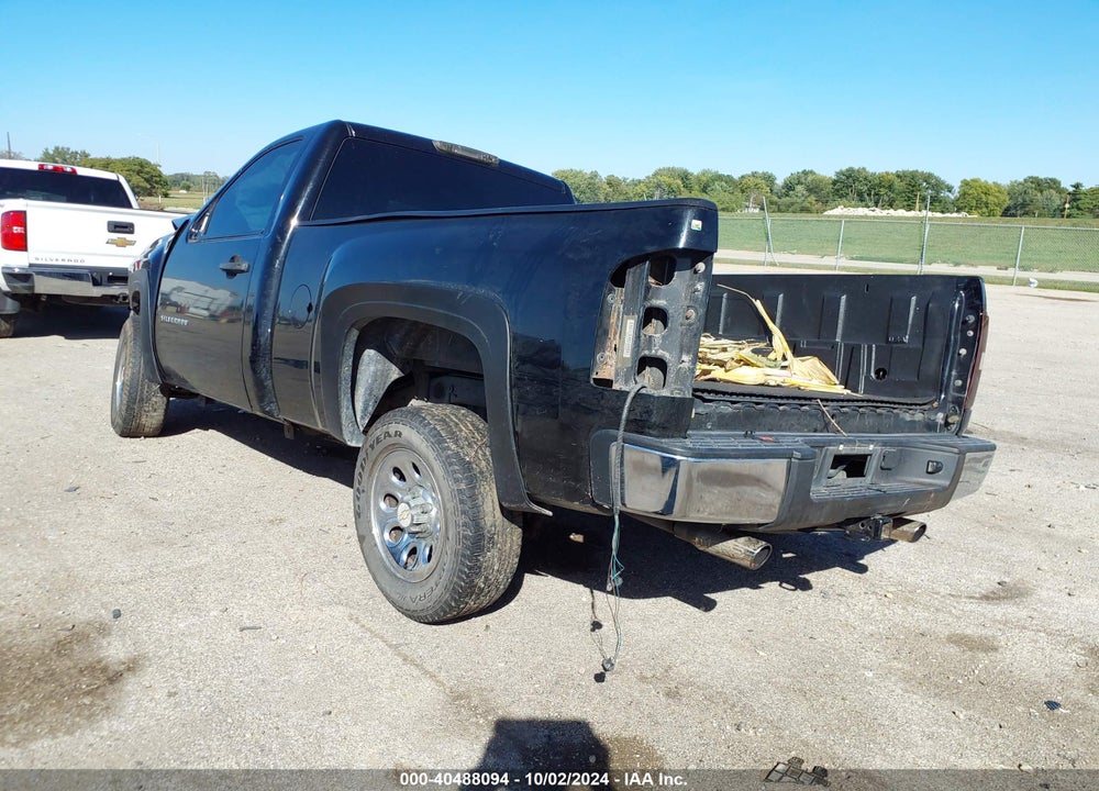 2011 CHEVROLET SILVERADO 1500 WORK TRUCK VIN: 1GCNCPEX3BZ276652