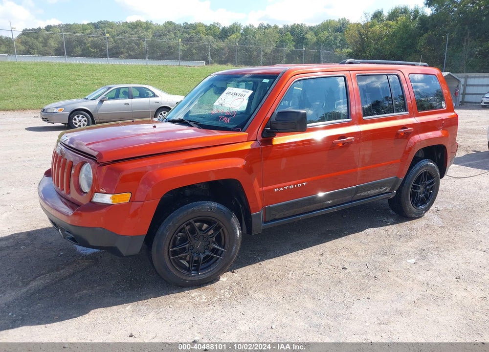 2012 JEEP PATRIOT SPORT VIN: 1C4NJRBB5CD672378