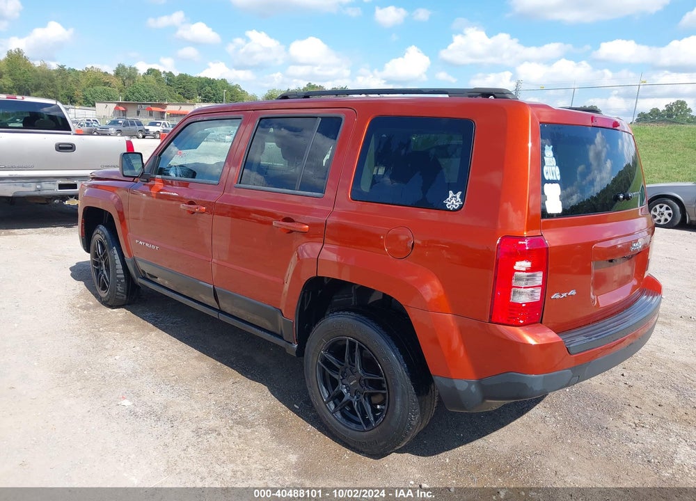 2012 JEEP PATRIOT SPORT VIN: 1C4NJRBB5CD672378