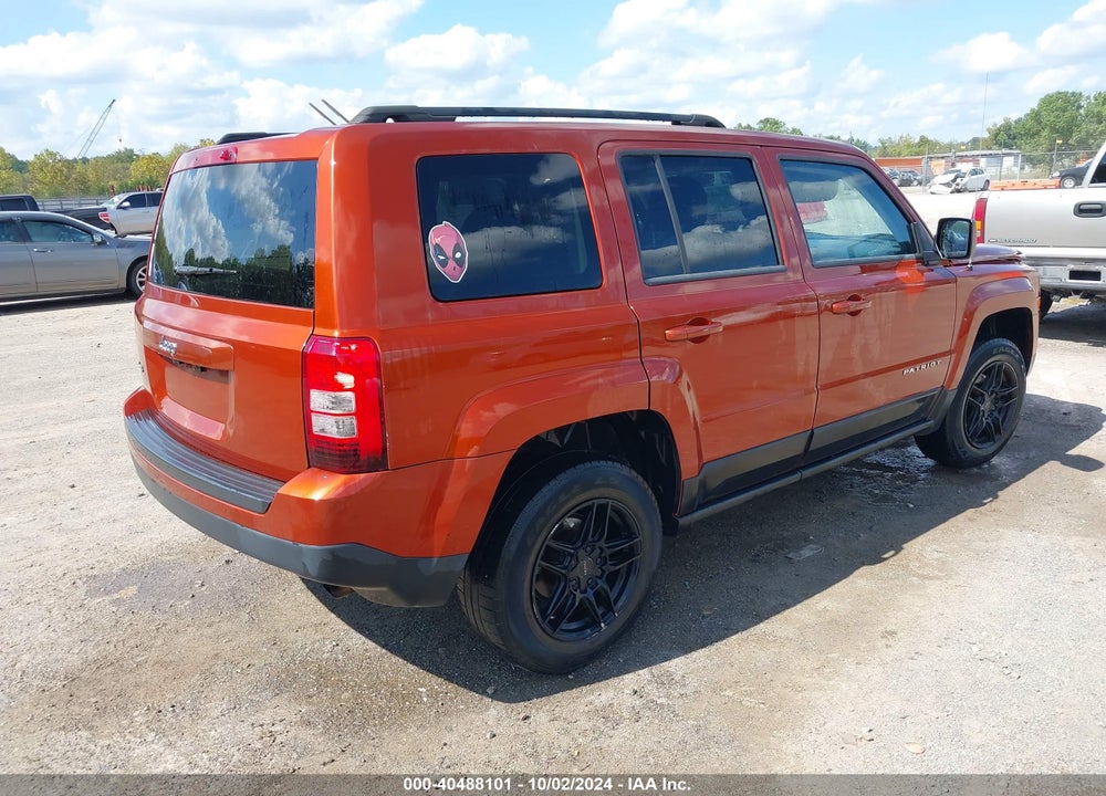 2012 JEEP PATRIOT SPORT VIN: 1C4NJRBB5CD672378
