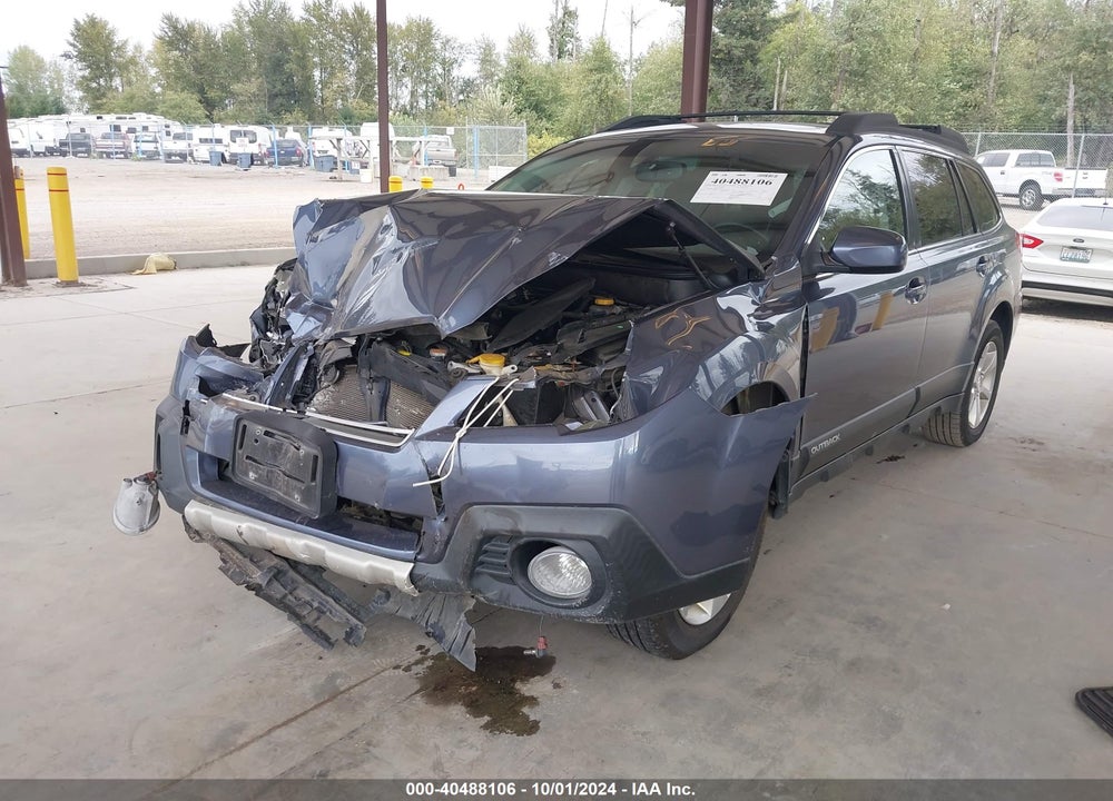 2014 SUBARU OUTBACK 2.5I LIMITED VIN: 4S4BRBLC7E3317551