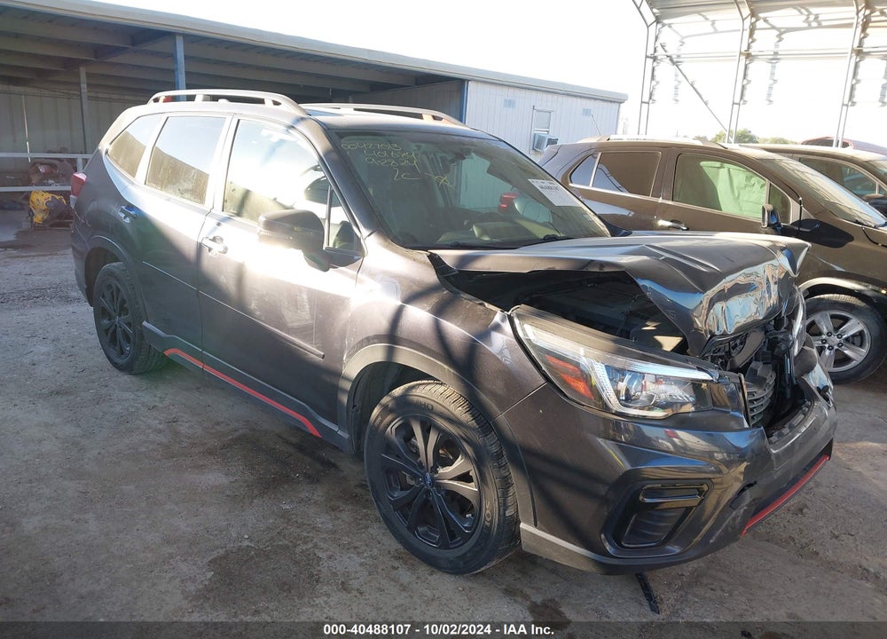 2019 SUBARU FORESTER SPORT VIN: JF2SKAPC1KH401684