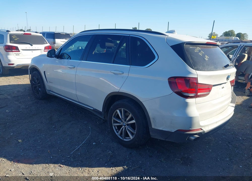 2015 BMW X5 XDRIVE35I VIN: 5UXKR0C57F0K68945