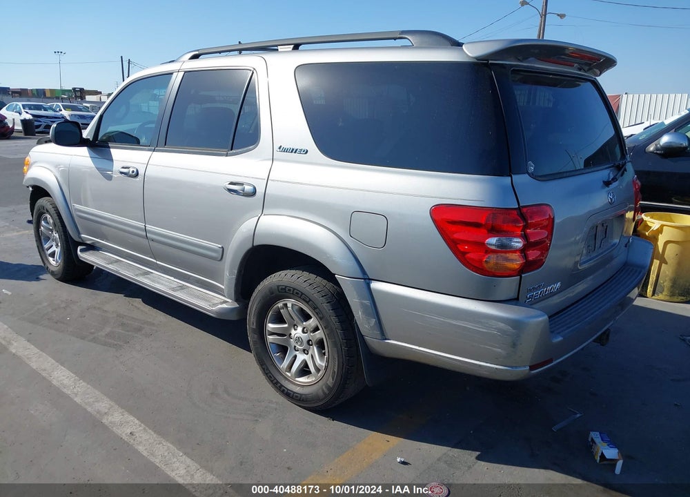 2004 TOYOTA SEQUOIA LIMITED V8 VIN: 5TDZT38AX4S237465