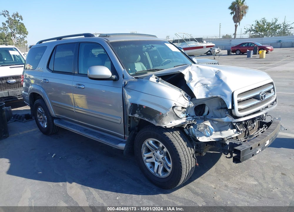 2004 TOYOTA SEQUOIA LIMITED V8 VIN: 5TDZT38AX4S237465