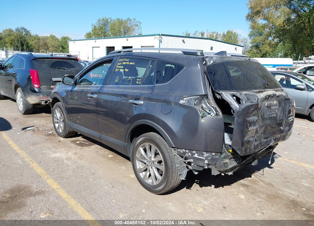 2017 TOYOTA RAV4 LIMITED VIN: 2T3DFREV3HW653809