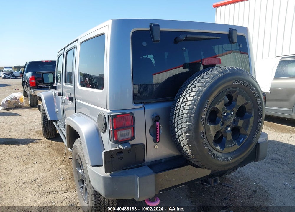 2015 JEEP WRANGLER UNLIMITED ALTITUDE VIN: 1C4BJWEG7FL768080
