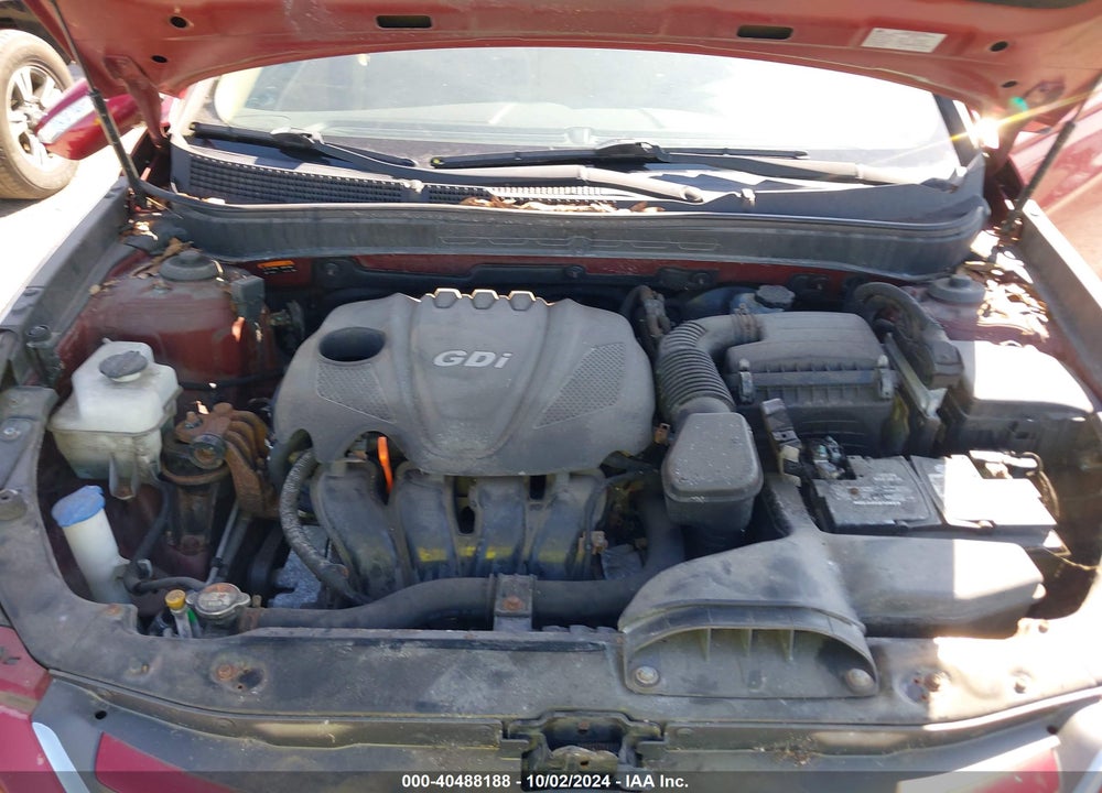 2014 HYUNDAI SONATA GLS VIN: 5NPEB4AC2EH898014