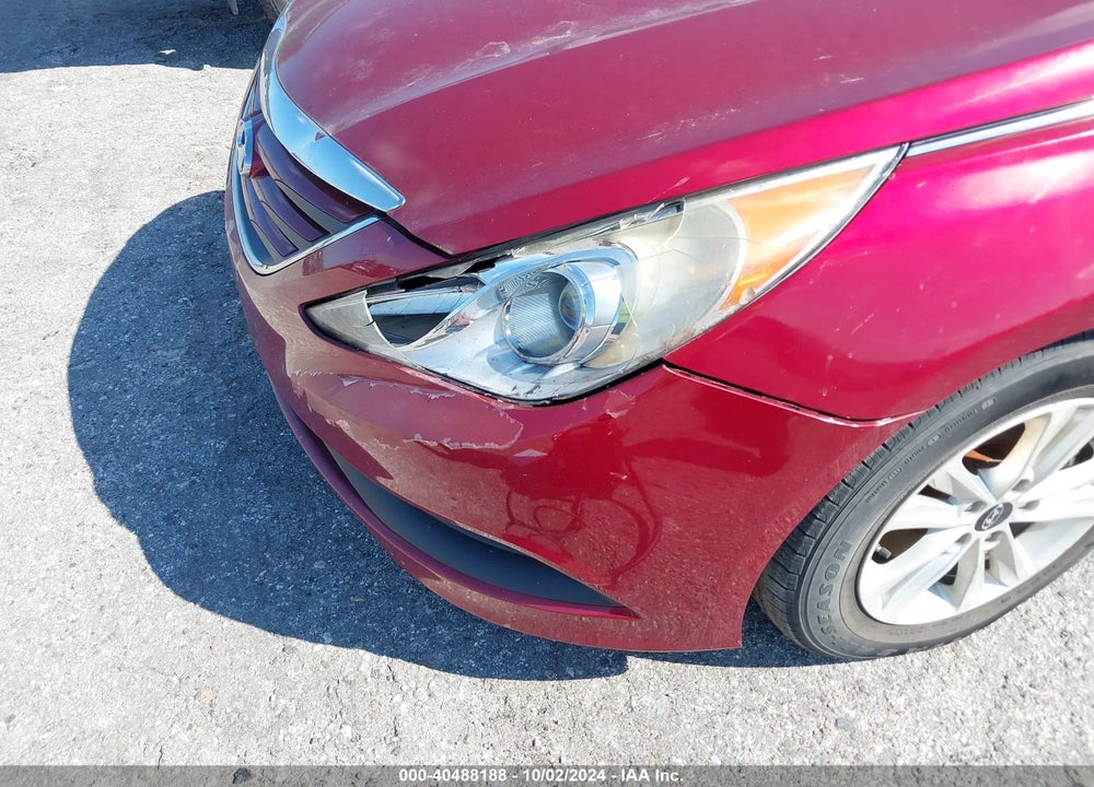 2014 HYUNDAI SONATA GLS VIN: 5NPEB4AC2EH898014