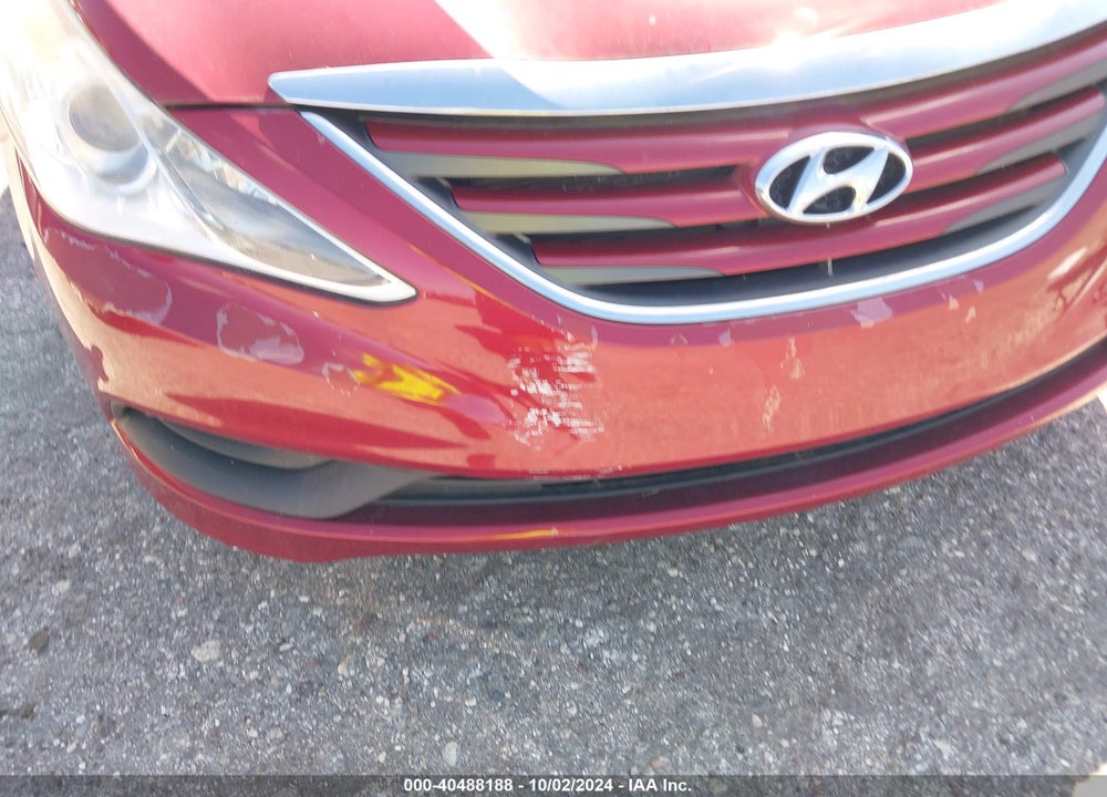 2014 HYUNDAI SONATA GLS VIN: 5NPEB4AC2EH898014