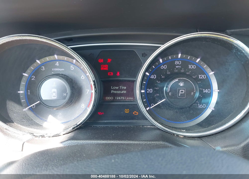 2014 HYUNDAI SONATA GLS VIN: 5NPEB4AC2EH898014