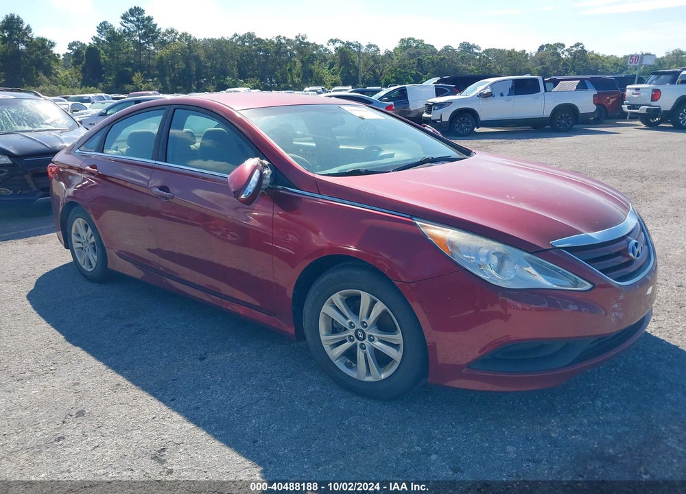 2014 HYUNDAI SONATA GLS VIN: 5NPEB4AC2EH898014