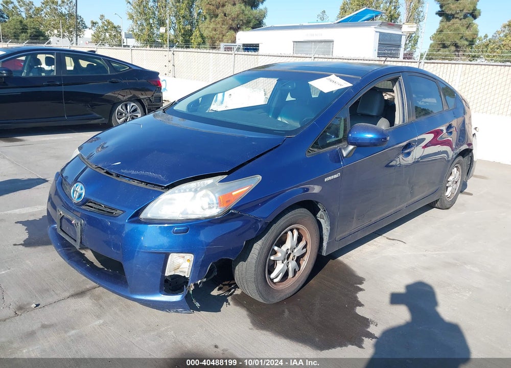 2011 TOYOTA PRIUS FOUR VIN: JTDKN3DU2B1440470