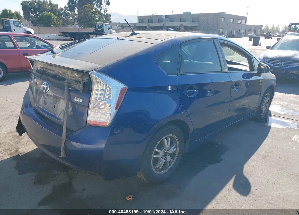 2011 TOYOTA PRIUS FOUR VIN: JTDKN3DU2B1440470