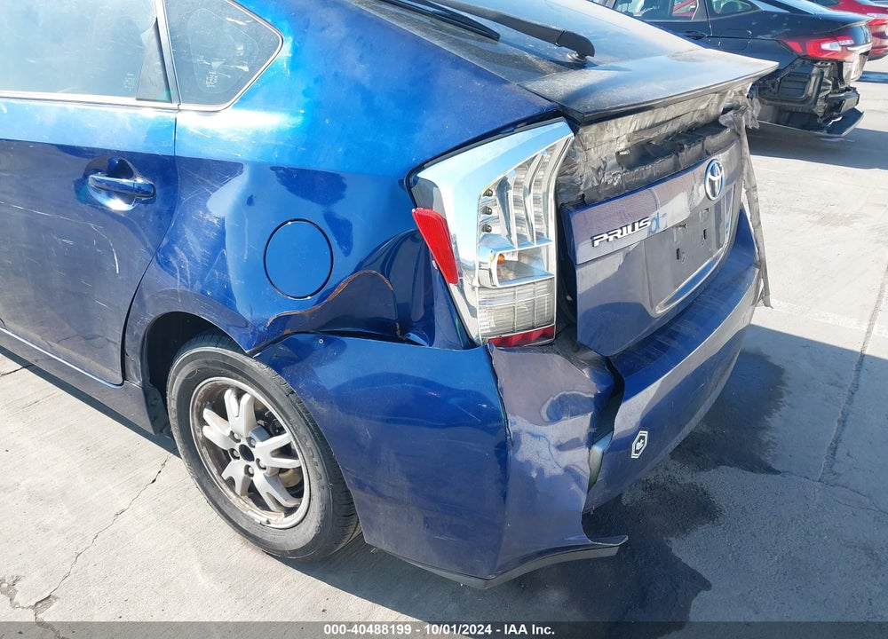 2011 TOYOTA PRIUS FOUR VIN: JTDKN3DU2B1440470