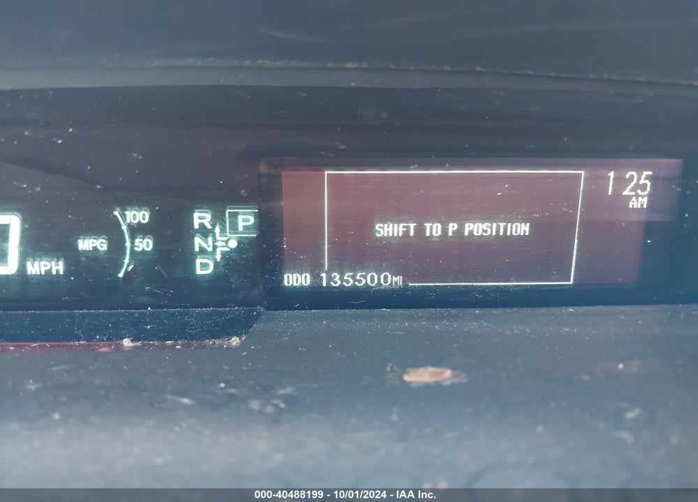 2011 TOYOTA PRIUS FOUR VIN: JTDKN3DU2B1440470