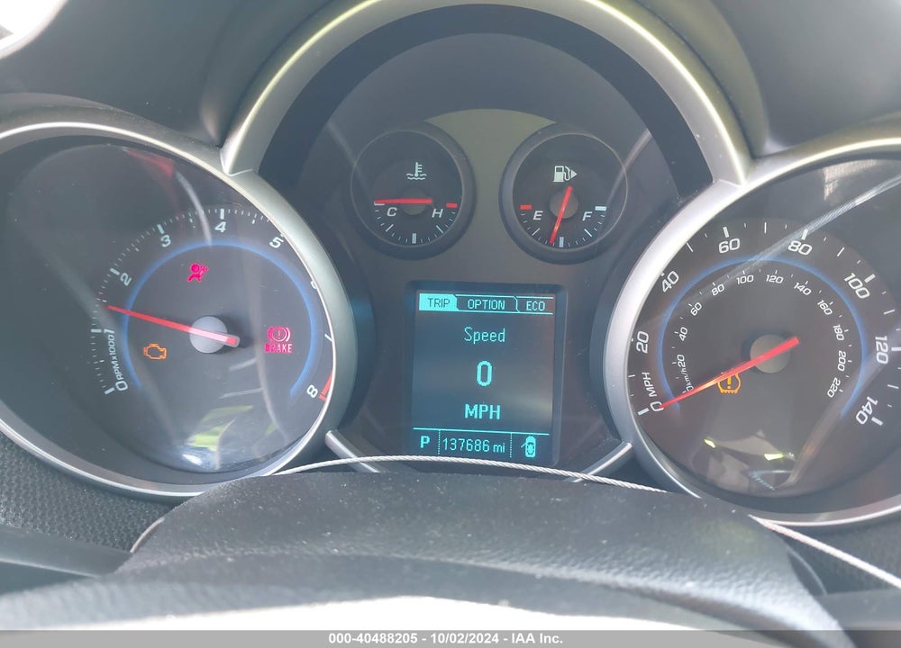 2013 CHEVROLET CRUZE ECO AUTO VIN: 1G1PH5SB2D7306965
