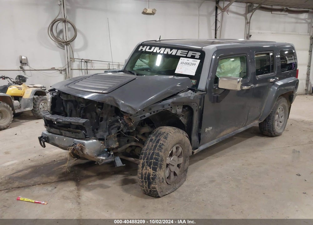 2008 HUMMER H3 SUV VIN: 5GTEN13E088165864