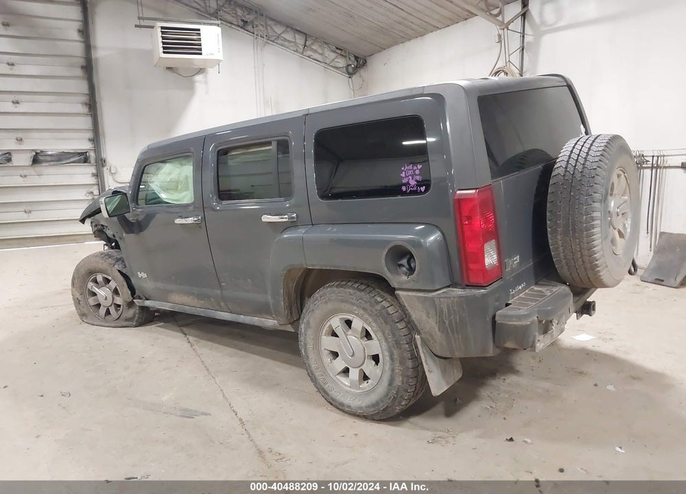 2008 HUMMER H3 SUV VIN: 5GTEN13E088165864