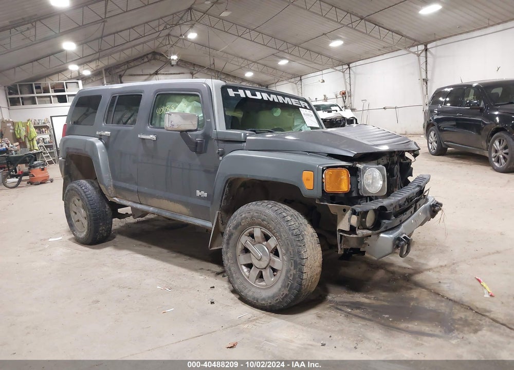 2008 HUMMER H3 SUV VIN: 5GTEN13E088165864