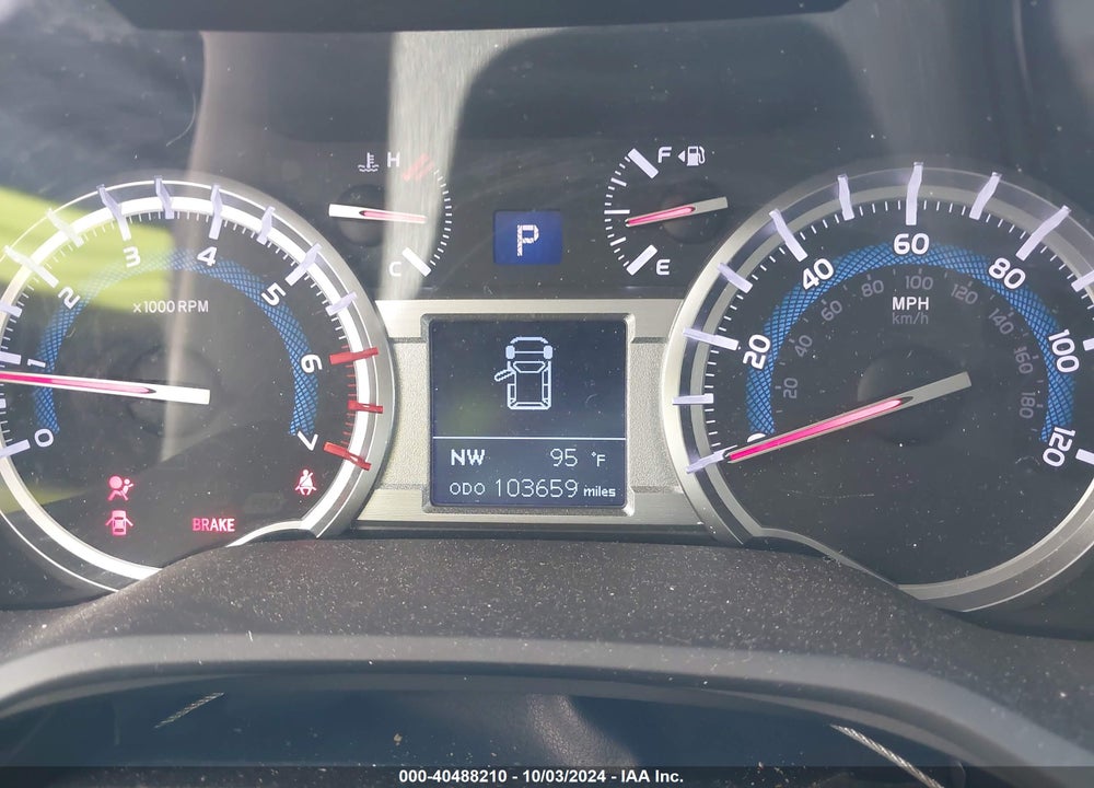 2016 TOYOTA 4RUNNER SR5 PREMIUM VIN: JTEZU5JR1G5148012