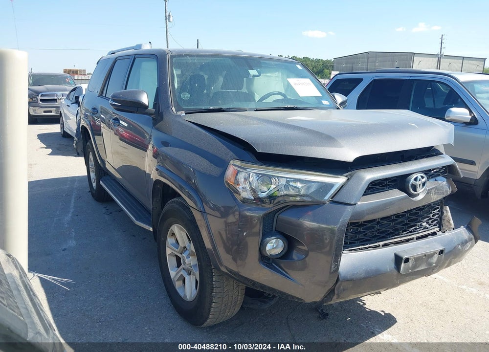 2016 TOYOTA 4RUNNER SR5 PREMIUM VIN: JTEZU5JR1G5148012