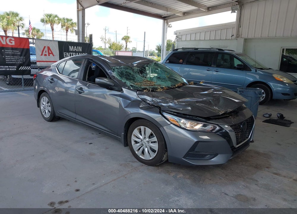 2020 NISSAN SENTRA S XTRONIC CVT VIN: 3N1AB8BVXLY306738