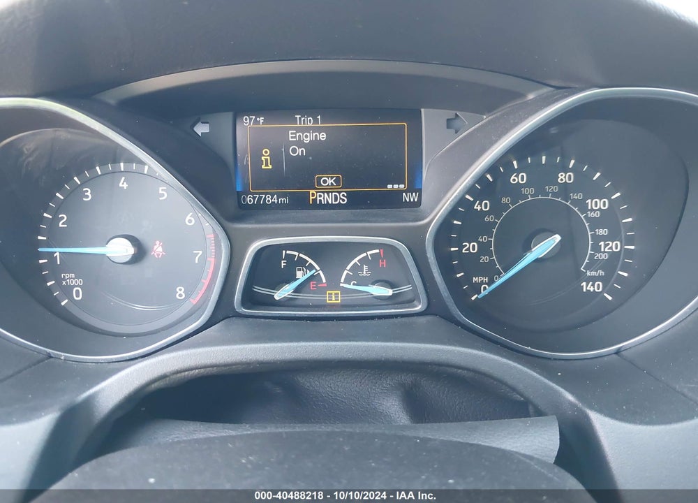 2017 FORD FOCUS SEL VIN: 1FADP3H24HL295446