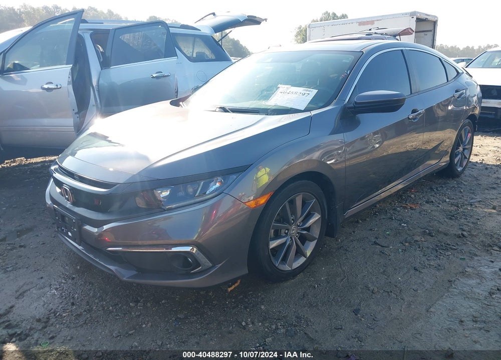2019 HONDA CIVIC EX VIN: JHMFC1F3XKX003988